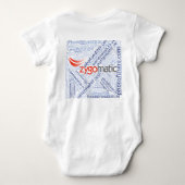 Baby Jersey Bodysuit (square) ベビーボディスーツ (裏面)