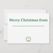 Baby Jesus Enwreathed シーズンカード (裏面)