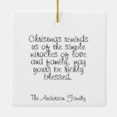 Baby Jesus ornament   セラミックオーナメント (裏面)