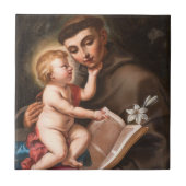 Baby Jesus With St. Anthony Of Padua タイル (正面)