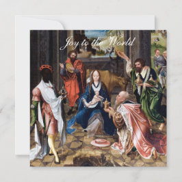 Baby Jesus with the Maji カード