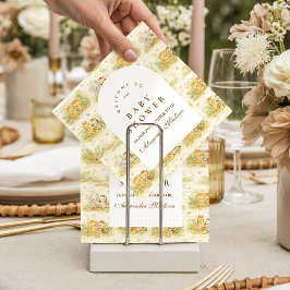 Baby Jungle Animals Baby Shower スタンダードカクテルナプキン