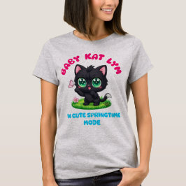 Baby Kat Lym In Cute Springtime Mode Tシャツ