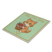 Baby Keepsake | Copper Gold Spring Ca タイル (側面)