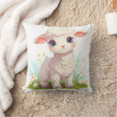 Baby lamb クッション (ブランケット)