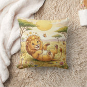 Baby Leo Zodiac Nursery Kids クッション (ブランケット)