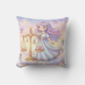 Baby Libra Zodiac Nursery クッション (正面)