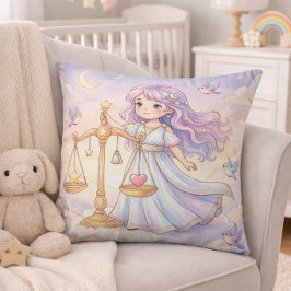 Baby Libra Zodiac Nursery クッション
