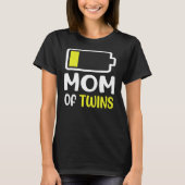 Baby Loading Mom Of Twins Pregnancy Mothers Day  Tシャツ (正面)