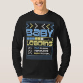 Baby Loading Pregnancy I Baby Loading Gaming Dad G Tシャツ (正面)