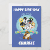 Baby LOONEY TUNES™ Logo | That's All Folks カード (正面)