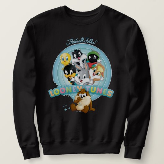 Baby LOONEY TUNES™ Logo | That's All Folks スウェットシャツ (デザイン正面)
