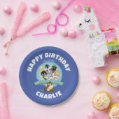 Baby LOONEY TUNES™ Logo | That's All Folks ペーパープレート (パーティー)