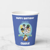 Baby LOONEY TUNES™ Logo | That's All Folks 紙コップ (裏面)