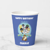 Baby LOONEY TUNES™ Logo | That's All Folks 紙コップ (正面)