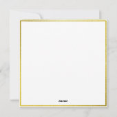 Baby Loss Moon Star Teddy Bear Christmas Card  シーズンカード (裏面)