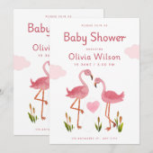 Baby Love Celebration Vibes 招待状 (正面/裏面)