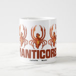 Baby Manticores Vintage Graphic ジャンボコーヒーマグカップ<br><div class="desc">Fantastic Beasts: The Secrets of Dumbledore | Check out this adorable vintage graphic featuring baby manticores!</div>