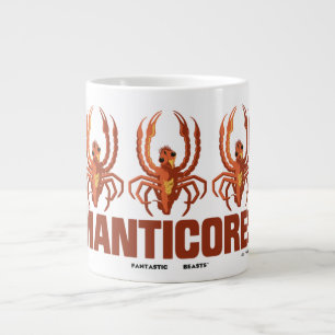 Baby Manticores Vintage Graphic ジャンボコーヒーマグカップ