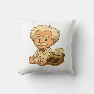 Baby Mark Twain Pillow クッション