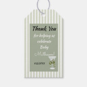 Baby Martini 'tini-one'  ギフトタグ (正面)