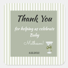 Baby Martini 'tini-one'  スクエアシール