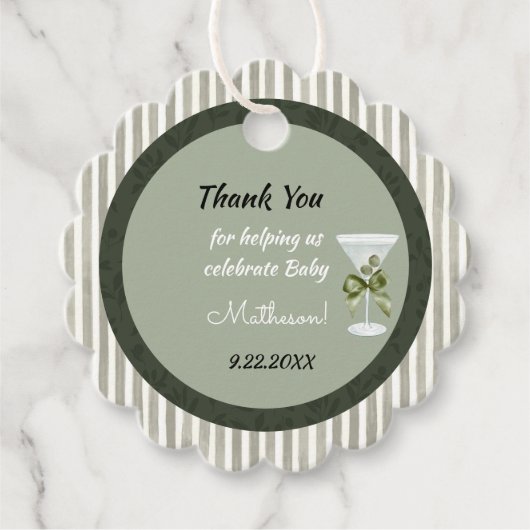 Baby Martini 'tini-one'  フェイバータグ (正面)