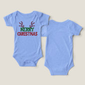 BABY MERRY CHRISTMAS T-Shirt (デザイン正面&裏面)