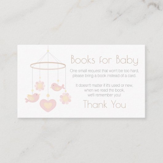 Baby Mobile Books for Baby エンクロージャーカード (正面)