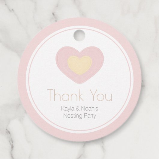 Baby Mobile Nesting Party フェイバータグ (裏面)