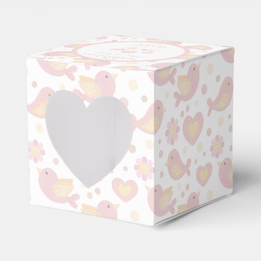 Baby Mobile Nesting Party Favor Box フェイバーボックス (正面サイド)