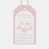 Baby Mobile Nesting Party Favor Tag ギフトタグ (裏面)