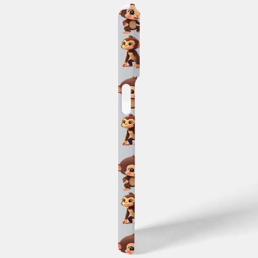 Baby Monkey iPhone/iPad Case Case-Mate iPhoneケース (裏面 / 右)