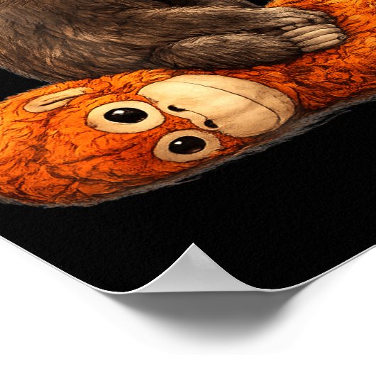 Baby monkey punch  ポスター (角)