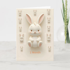 Baby Monthly Milestone Cards カード