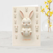 Baby Monthly Milestone Cards カード (黄色い花)