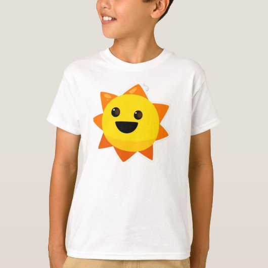 Baby Mr. Sun from Sprunki Tシャツ (正面)
