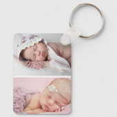 Baby Multi Photo with Name キーホルダー (裏面)