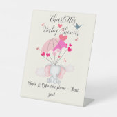 Baby Nelly Baby Shower Gift Drop Off 台座サイン (正面)