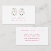 Baby Newborn Clothing Fashion Boutique Shop 名刺 (正面/裏面)