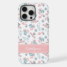 Baby Nurse Phone Case | Personalized Name iPhone 15 Pro Maxケース