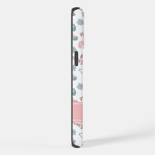 Baby Nurse Phone Case | Personalized Name iPhoneケース (右側面)