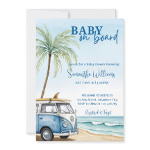 Baby On Board Baby Shower Invitation Template Sume