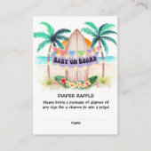 Baby on Board Diaper Raffle エンクロージャーカード (正面)