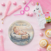 Baby on Board Shower  ペーパープレート (パーティー)