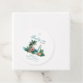 Baby On Board Surf Beach Baby Shower フェイバータグ (インサイチュ)