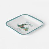 Baby On Board Surf Beach Baby Shower ペーパープレート (傾斜あり)