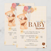 Baby On The Way Vibes 招待状 (正面/裏面)