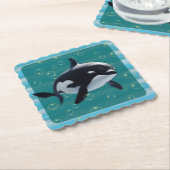 Baby Orca Paper Coasters ペーパーコースター (アングル)