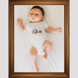 Baby panda ベビーボディスーツ